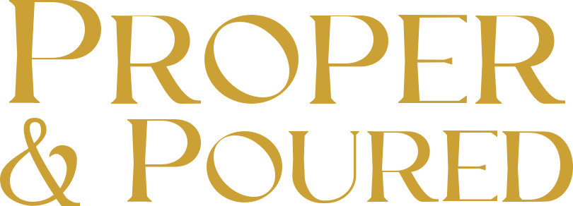 Proper and Poured Logo